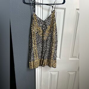 THML NWOT Embroidered Romper Adjustable Size Medium